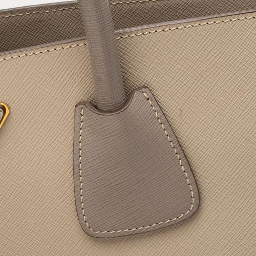 Prada Saffiano Lux Open Shopping Tote