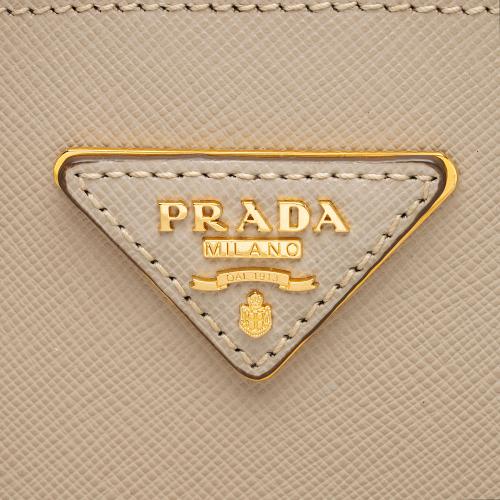 Prada Saffiano Lux Open Shopping Tote