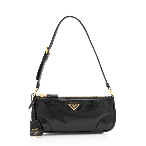 Prada Leather Lux Re-Edition 2002 Shoulder Bag