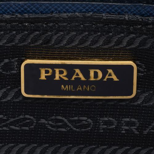 Prada Saffiano Lux Zip Pouch