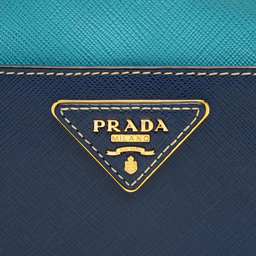 Prada Saffiano Lux Zip Pouch