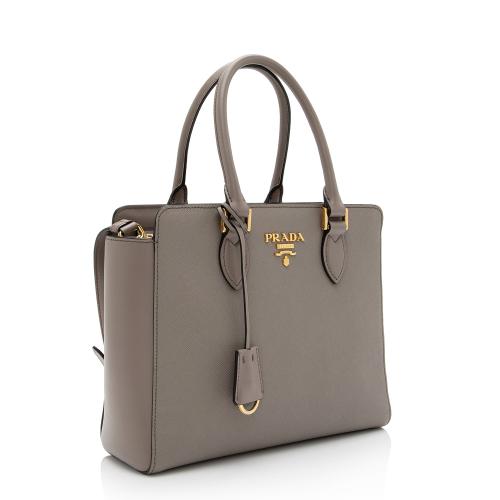 Prada Saffiano Soft Calf Small Tote