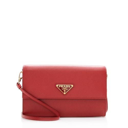 Prada Saffiano Wallet on Chain Bag