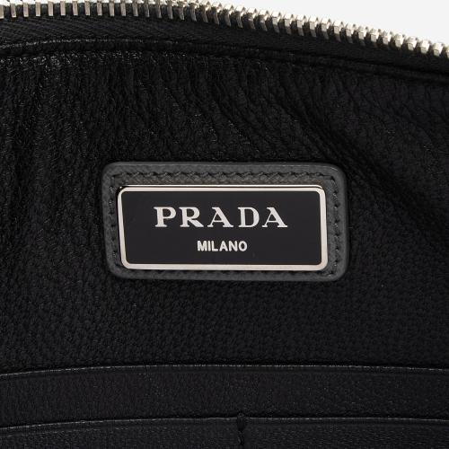 Prada Saffiano Zip Pouch