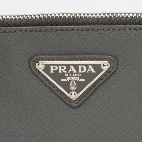 Prada Saffiano Zip Pouch