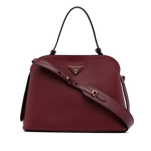 Prada Small Saffiano Matinee Satchel | Prada Handbags | Bag Borrow or Steal