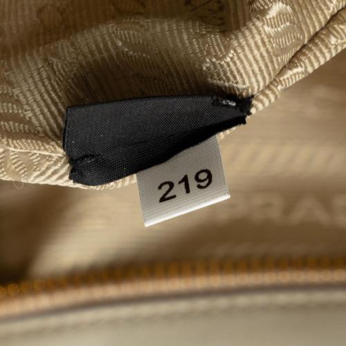 Prada Soft Calf Convertible Shopper Tote