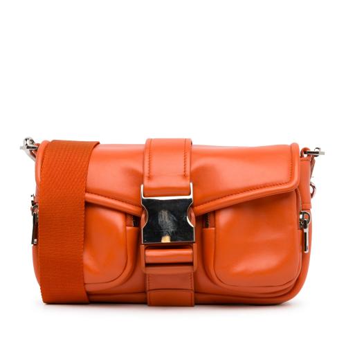 Prada Soft Calf Pocket Crossbody