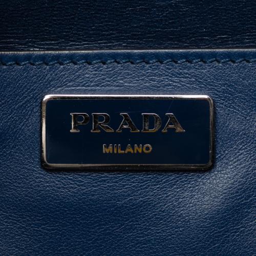 Prada Soft Calf Studded Bucket Bag