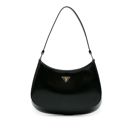 Prada Spazzolato Cleo Shoulder Bag