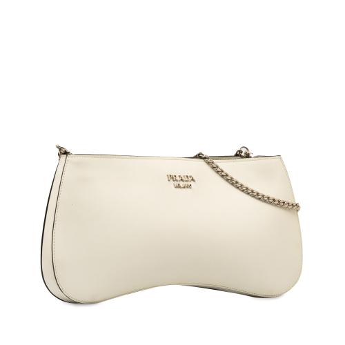 Prada Spazzolato Sidonie Chain Crossbody