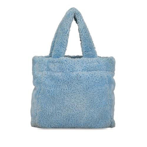 Prada Spugna Logo Terrycloth Tote