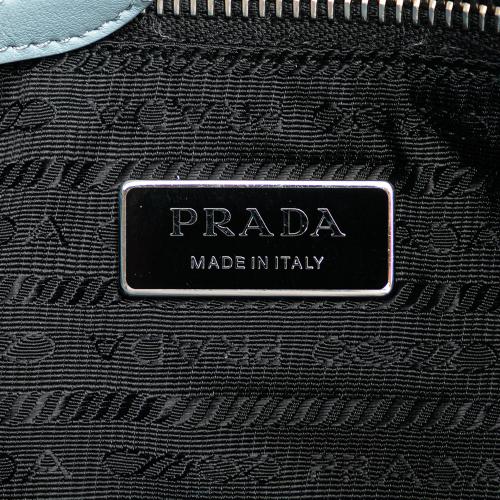 Prada Spugna Logo Terrycloth Tote