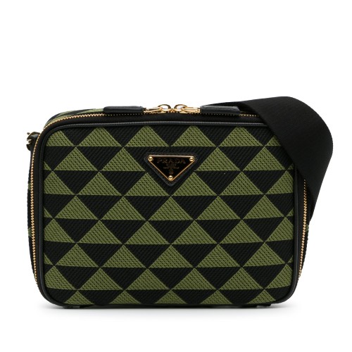 Prada Symbole Triangolo Crossbody