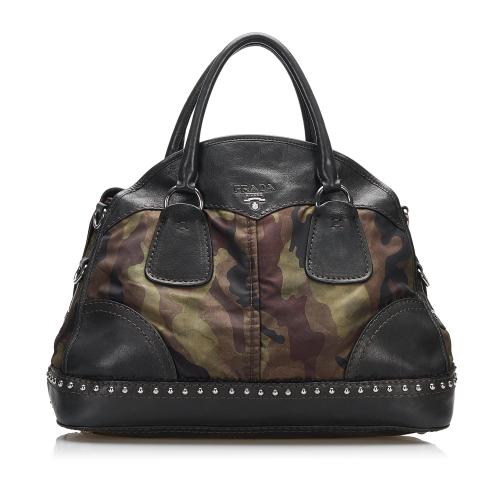 Prada Tessuto Camouflage Satchel