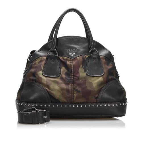 Prada Tessuto Camouflage Satchel