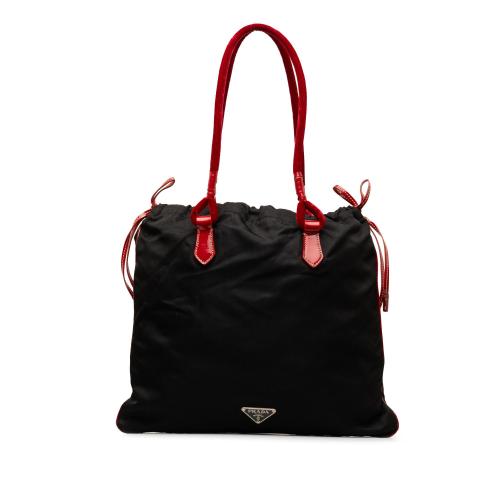 Prada Tessuto Drawstring Tote