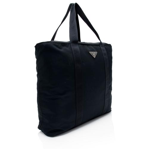 Prada Tessuto Vertical Duffle Bag