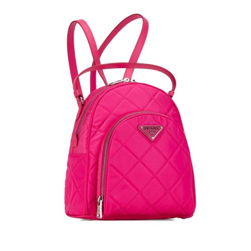 Prada Tessuto Impuntu Backpack