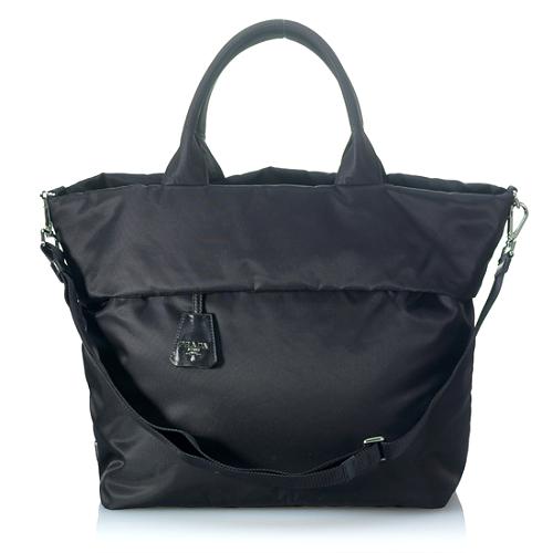  Prada Tessuto Large Shoulder Tote