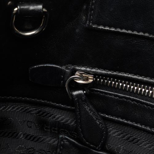 Prada Tessuto Logo Fiocco Bow Satchel