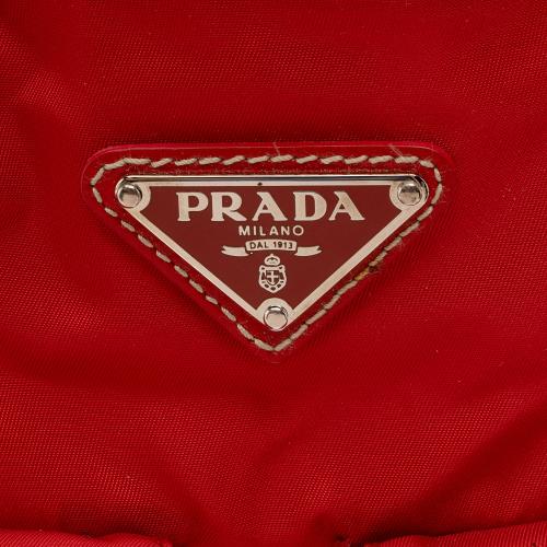 Prada Tessuto Pocket Drawstring Shopper Tote