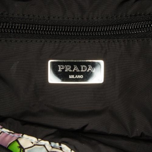 Prada Tessuto Stampato Drawstring Backpack