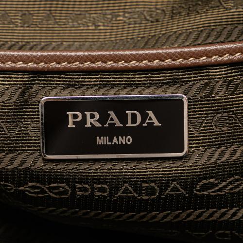 Prada Tessuto Stampato Satchel