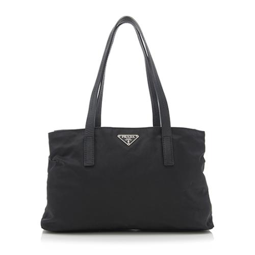 Prada Tessuto Leather Tote 