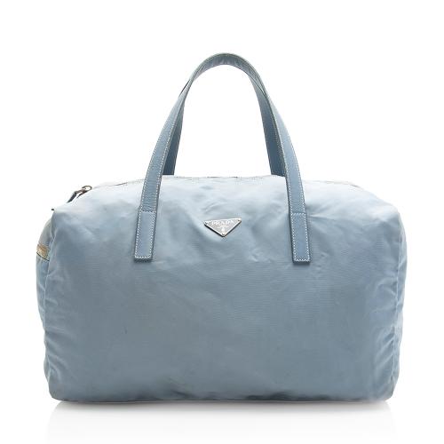 Prada Tessuto Vernice Small Duffle Bag - FINAL SALE