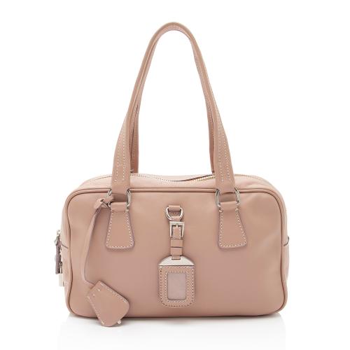 Prada Vitello Daino Bauletto Satchel