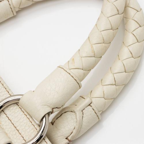 Prada Vitello Daino Braided Tote