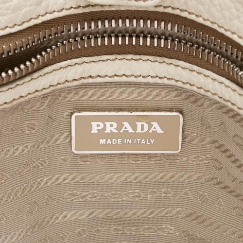 Prada Vitello Daino Braided Tote