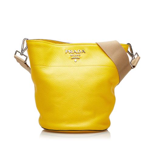 Prada Vitello Daino Bucket Bag