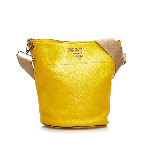 Prada Vitello Daino Bucket Bag