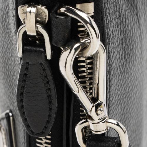 Prada Vitello Daino Double Zip Crossbody