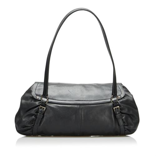 Prada Vitello Daino Easy Sound Lock Shoulder Bag