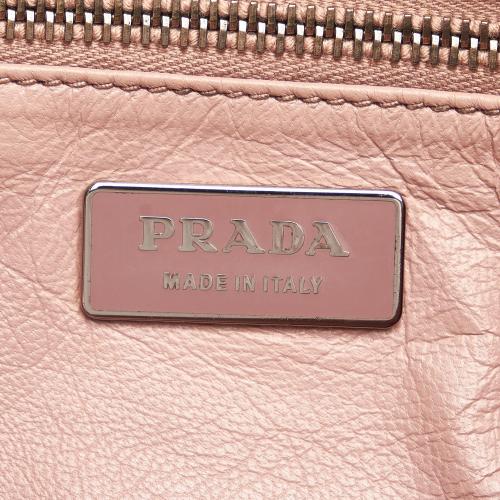 Prada Vitello Daino Easy Sound Lock Shoulder Bag