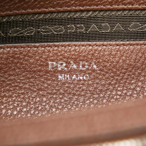 Prada Vitello Daino Front Pocket Boston