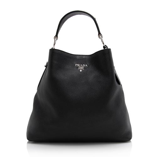 Prada Vitello Daino Hobo