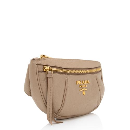 Prada Vitello Daino Leather Belt Bag