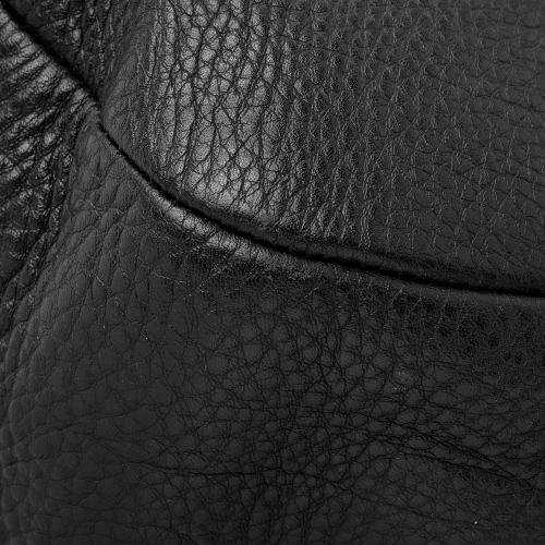 Prada Vitello Daino Leather Pushlock Tote