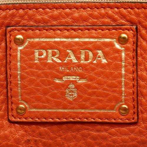 Prada Vitello Daino Leather Tote