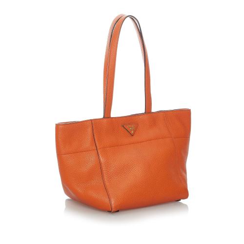 Prada Vitello Daino Leather Tote