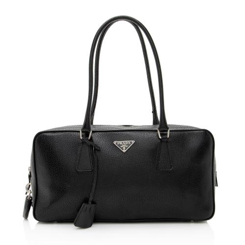 Prada Vitello Daino Medium Bauletto Satchel