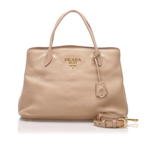 Prada Vitello Daino Satchel