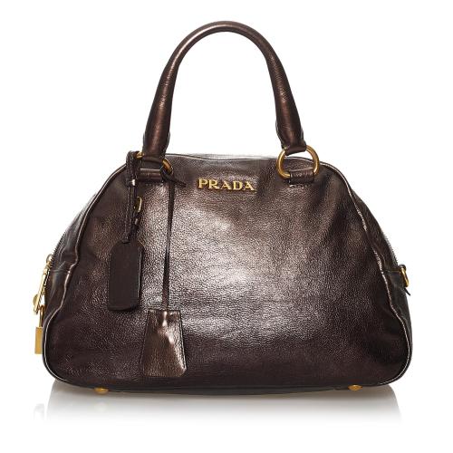 Prada Vitello Daino Satchel