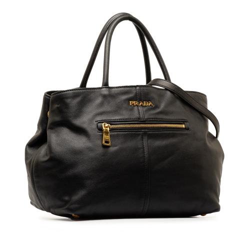 Prada Vitello Daino Satchel