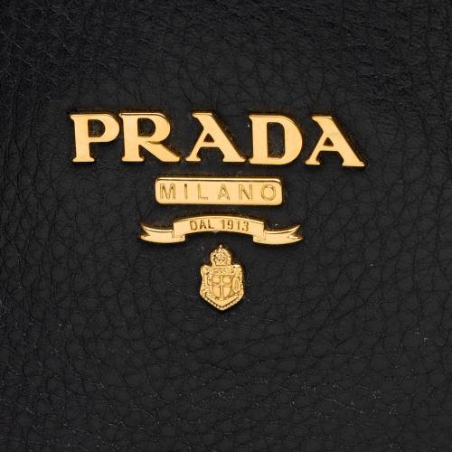 Prada Vitello Daino Shopping Tote