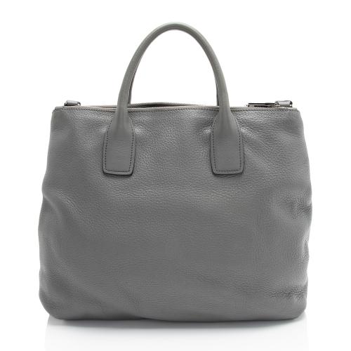 Prada Vitello Daino Shopping Tote